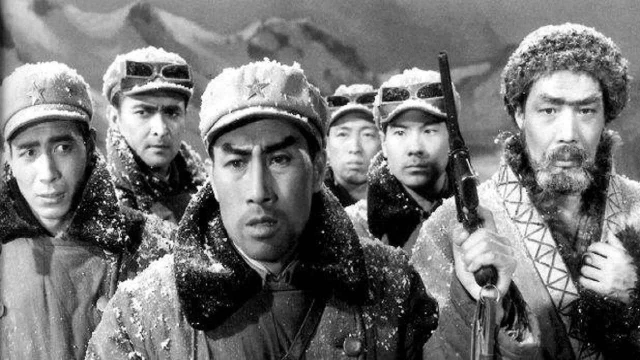 Visitors on the Icy Mountain backdrop