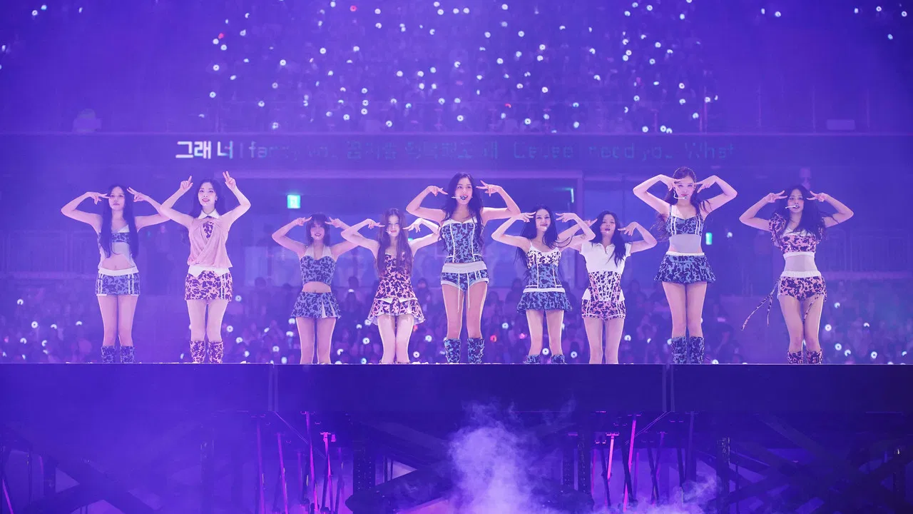 TWICE [THIS IS FOR] WORLD TOUR IN INCHEON backdrop