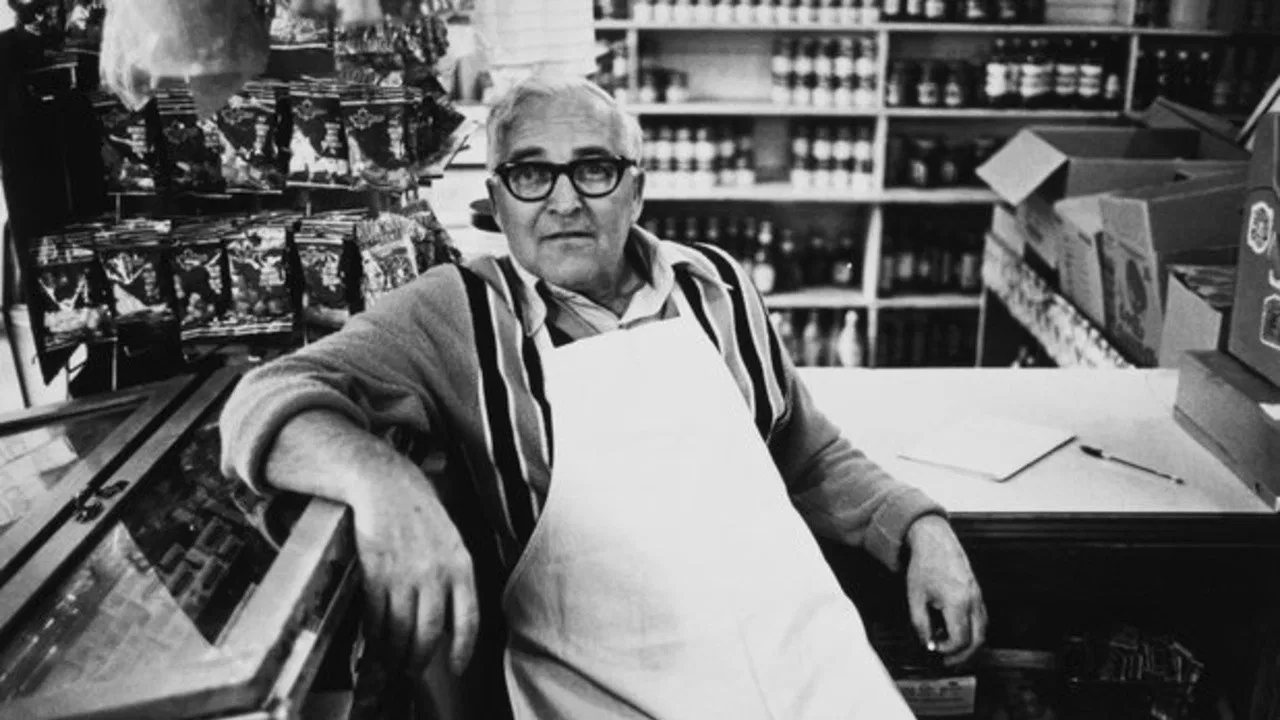 Ted Baryluk's Grocery backdrop