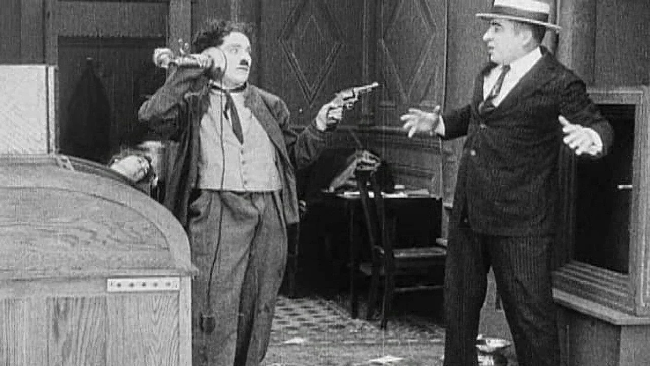 The New Janitor backdrop