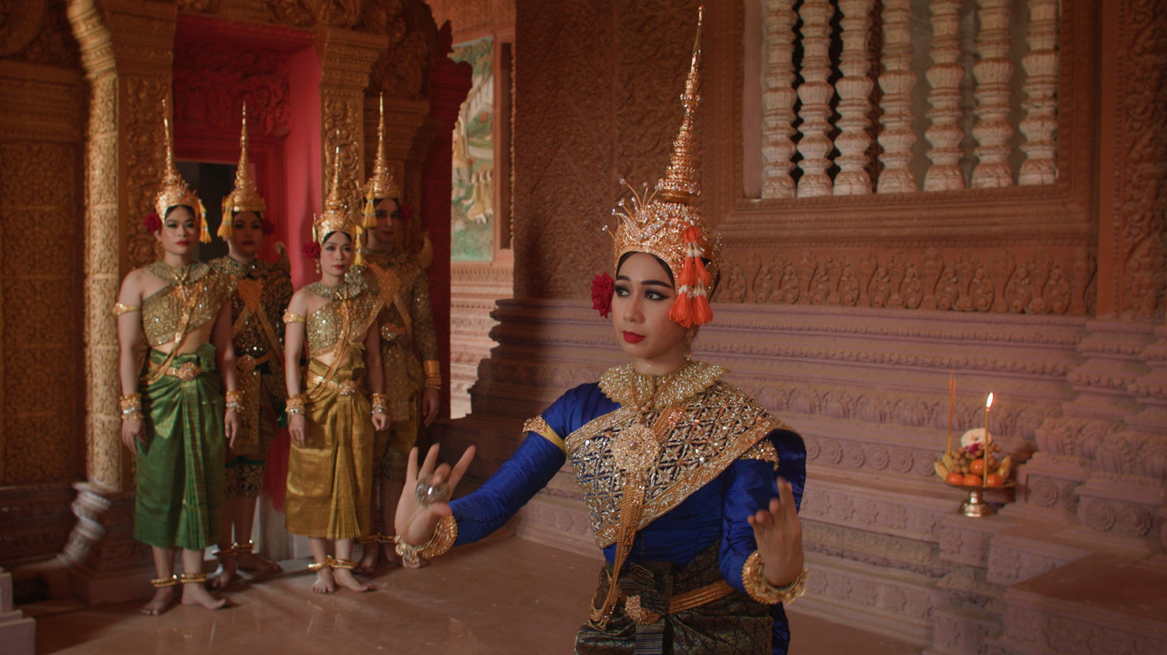 Pol Pot Dancing backdrop