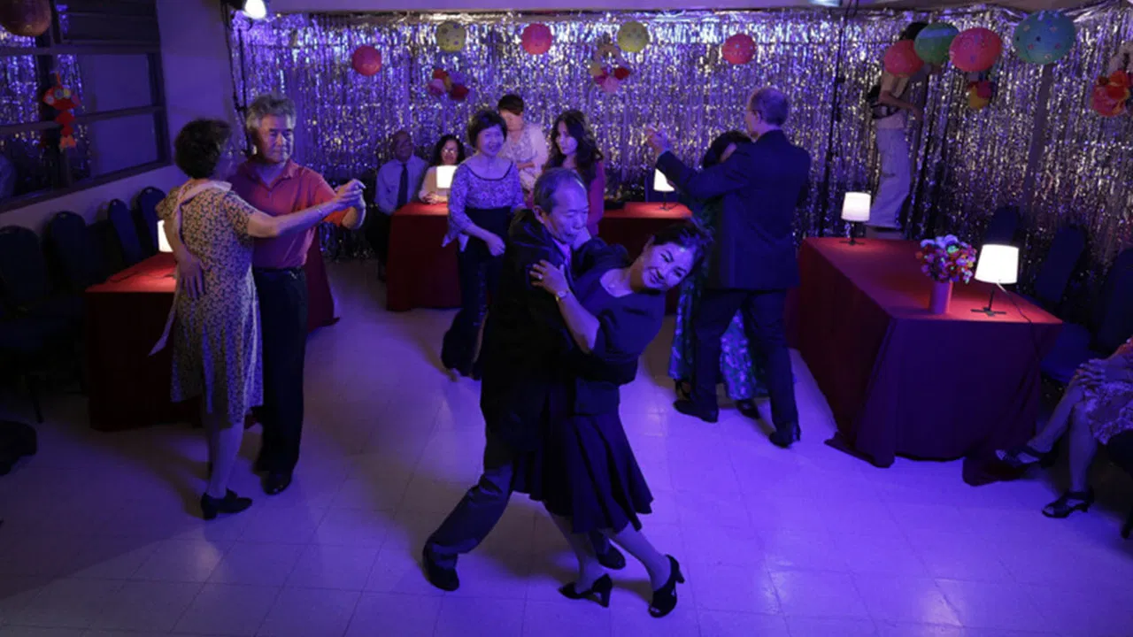 To Dance Again backdrop