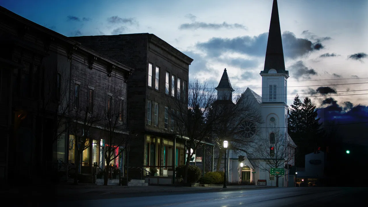 Village of the Damned backdrop