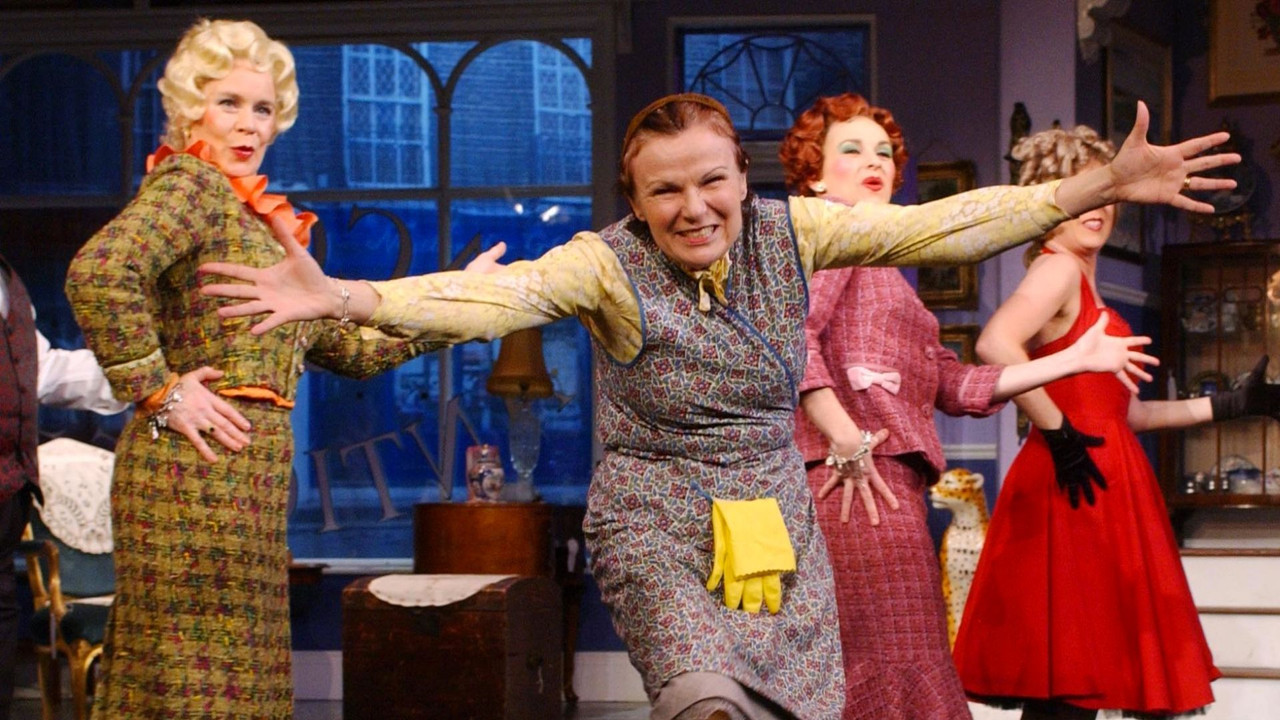 Acorn Antiques: The Musical backdrop