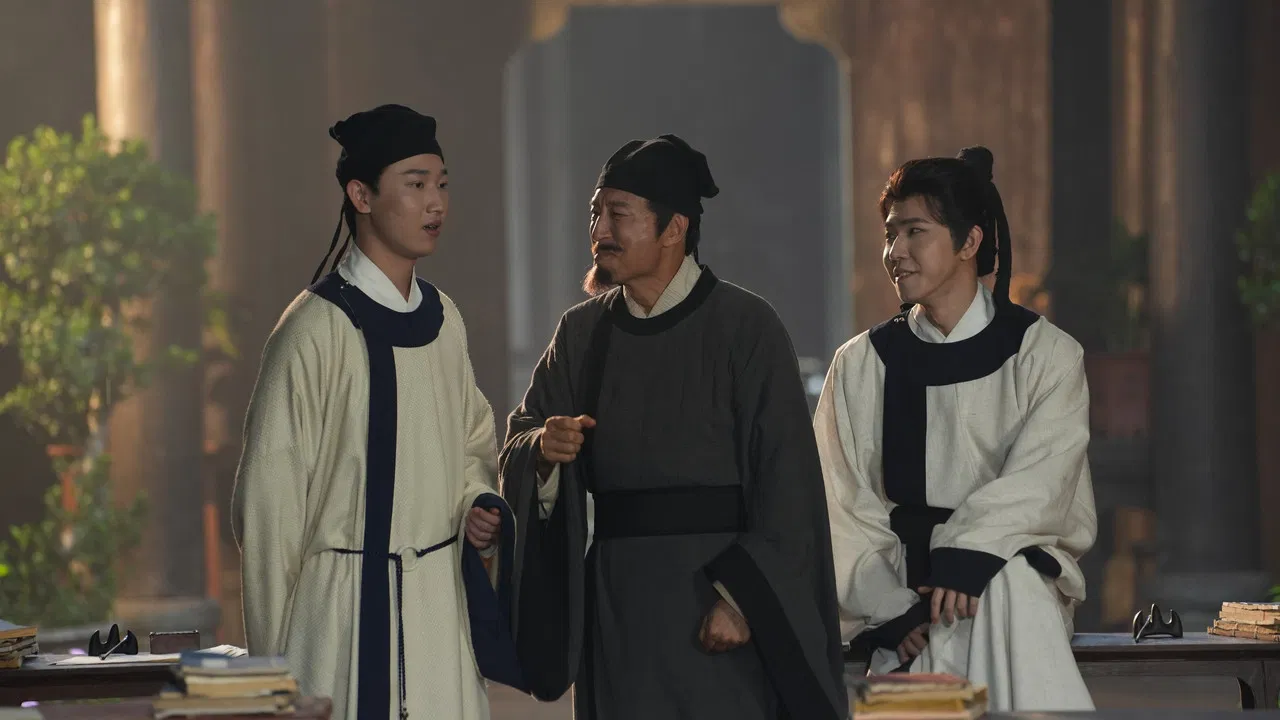 东坡先生赶考记 backdrop