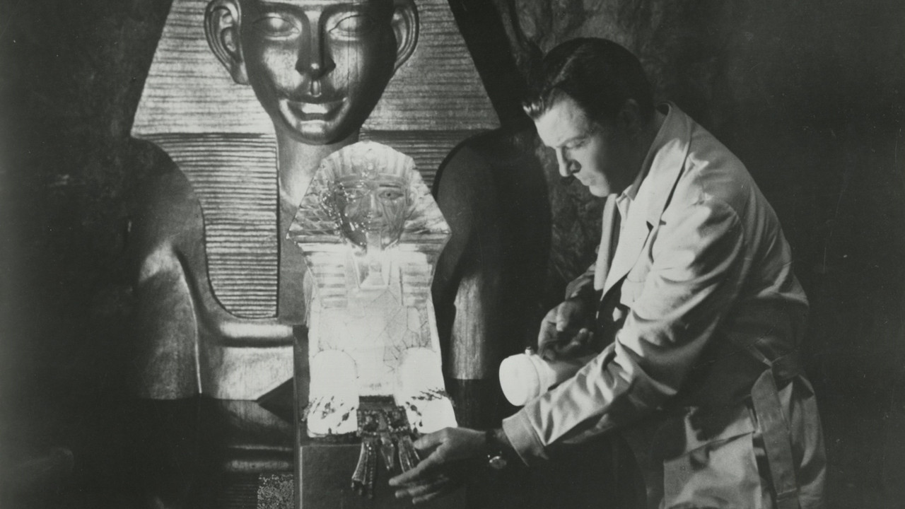 The Glass Sphinx backdrop