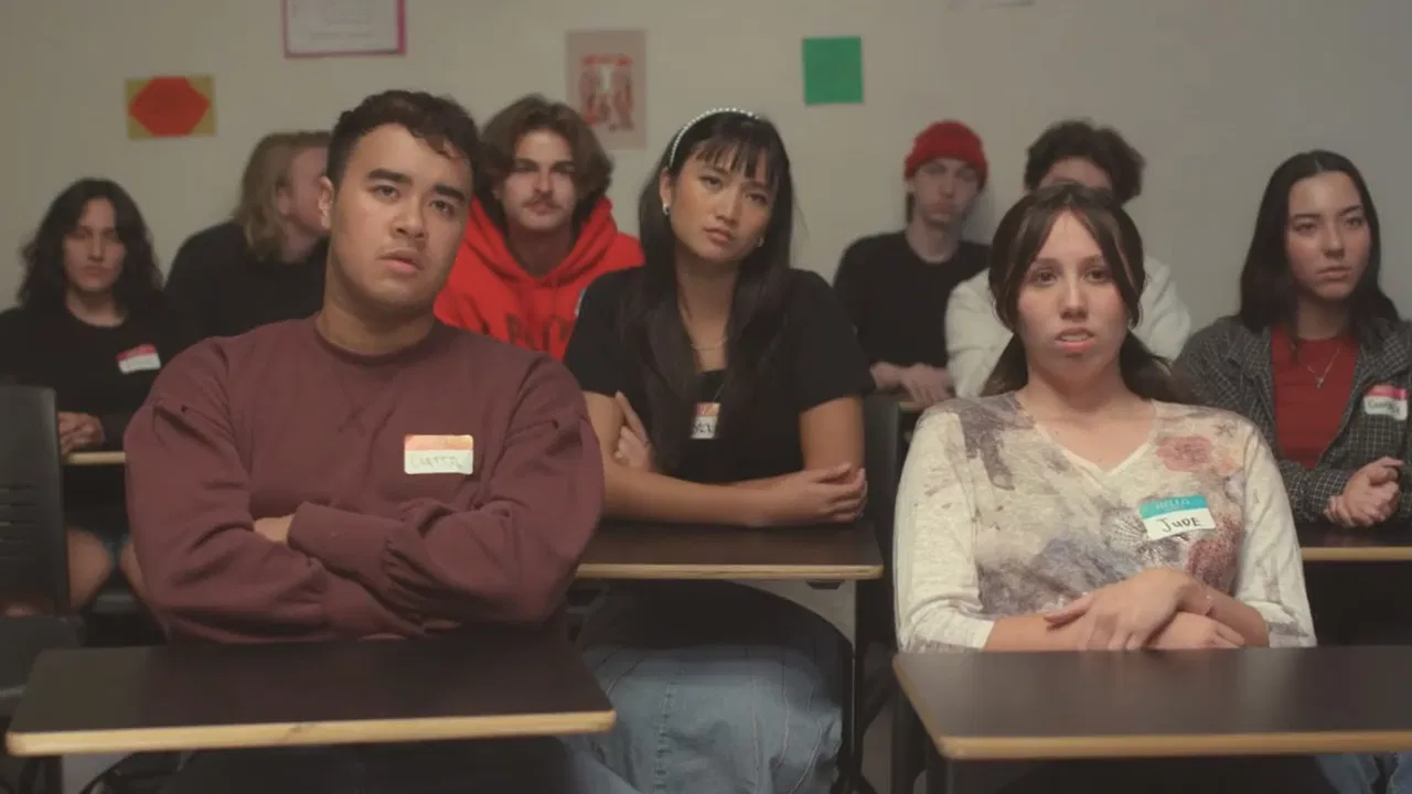 Eat, Shit, Pray backdrop