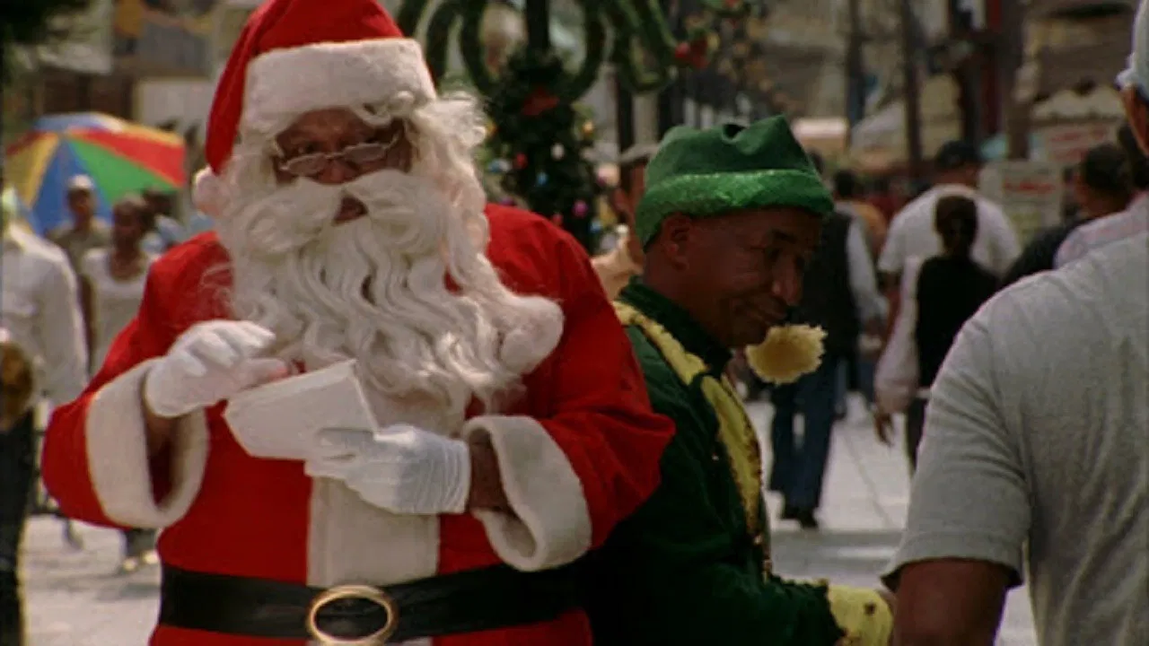 Santi Clo... La vaina de la Navidad backdrop