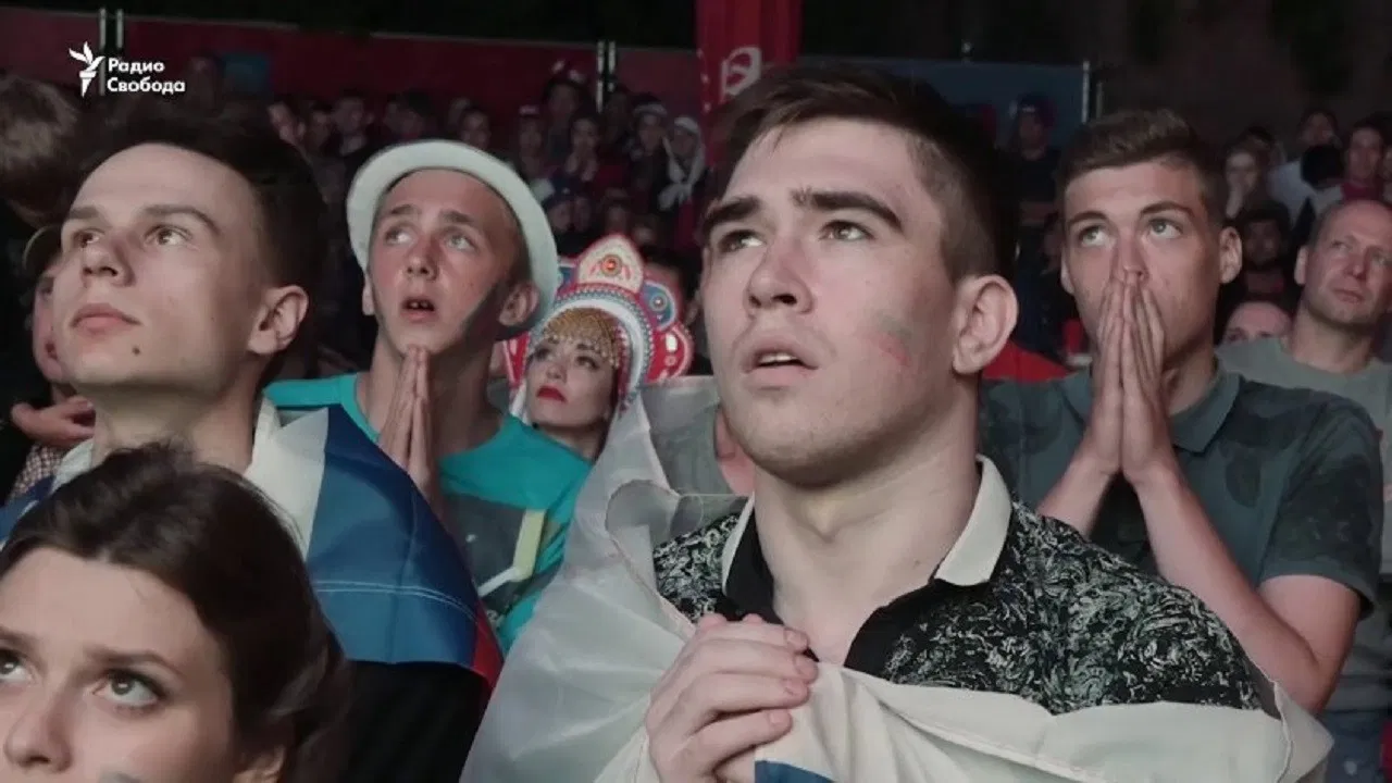 The Last Match. Saint Petersburg backdrop