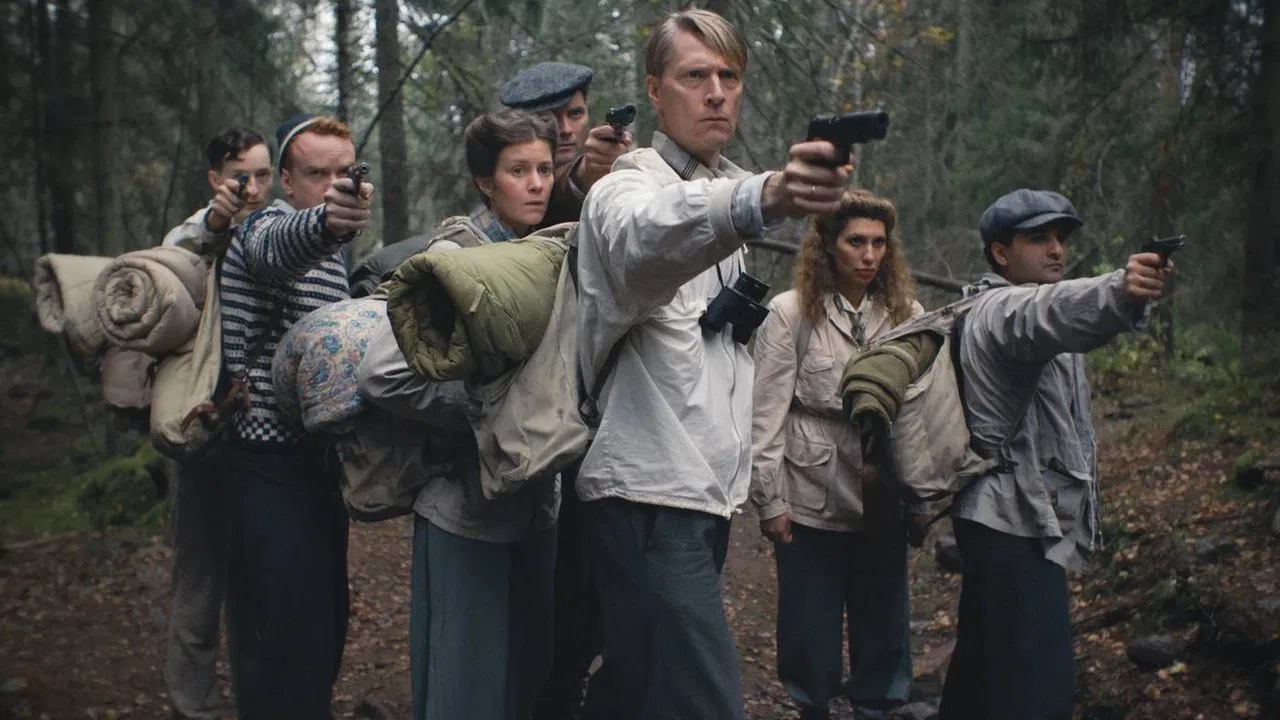 Gutta på skauen backdrop