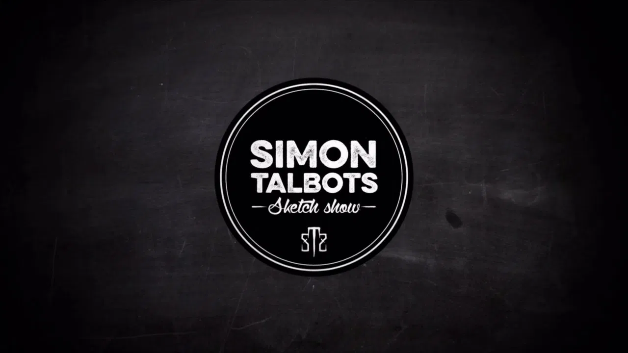 Simon Talbots sketch show backdrop