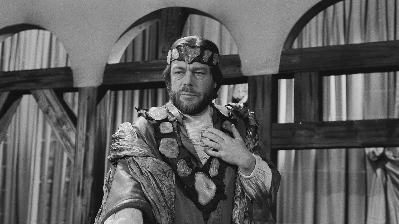 Černovláska backdrop