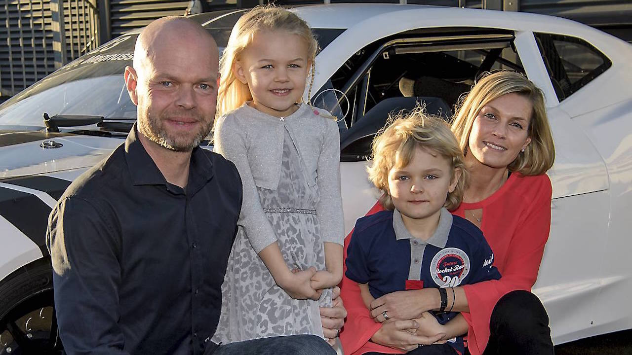 Familien Magnussen backdrop