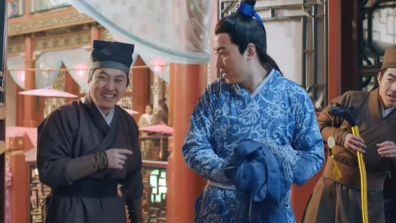 Ancient Clothing Store backdrop