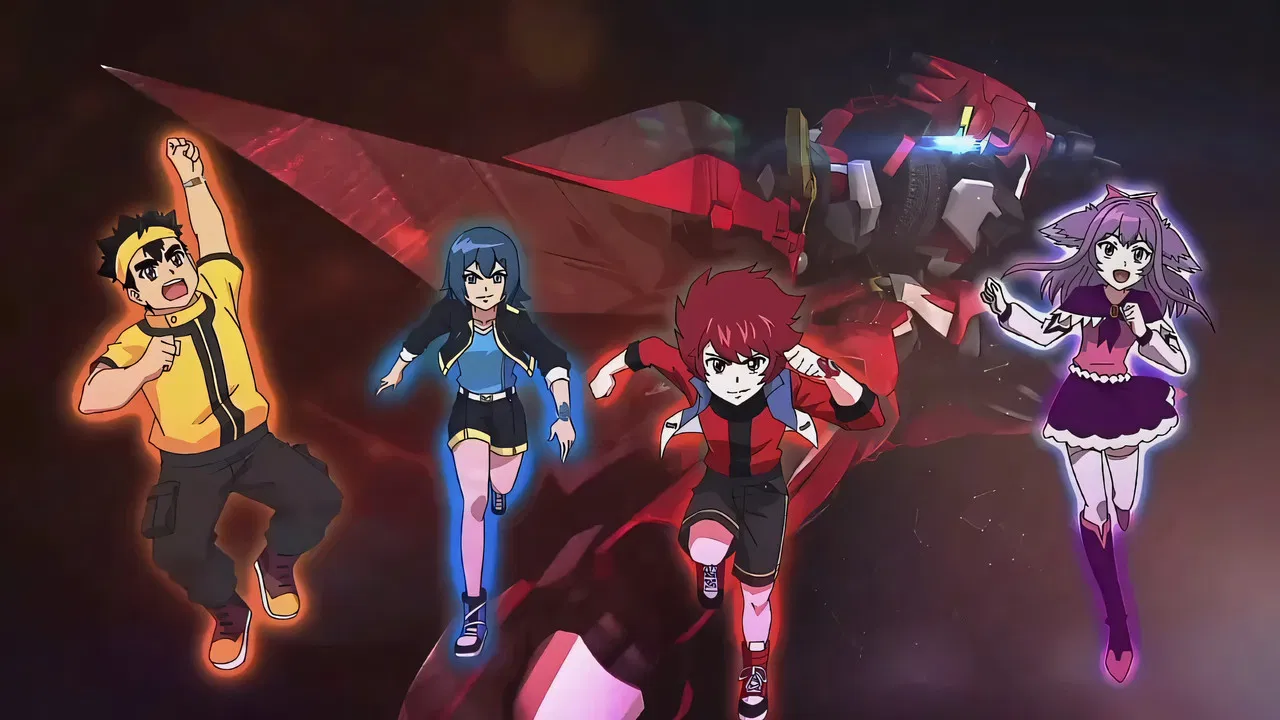 霹雳勇士之元气勇者 backdrop