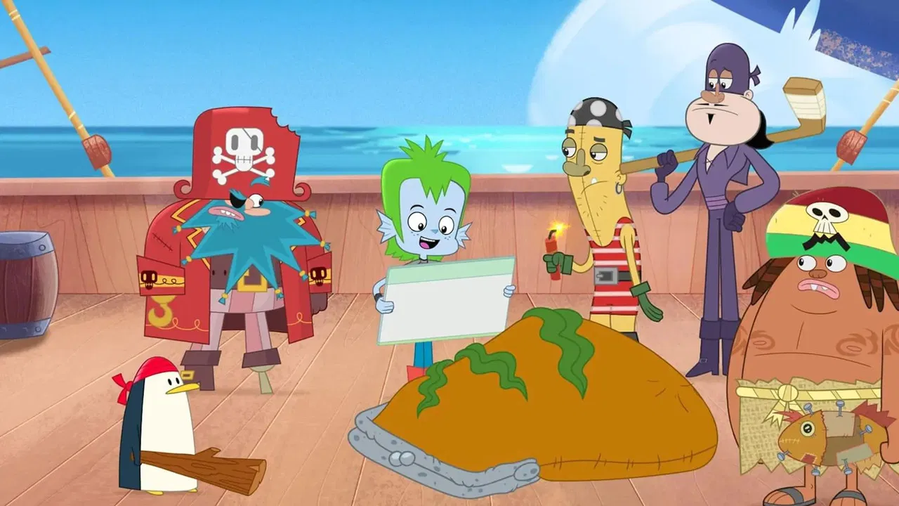 Pirate Express backdrop