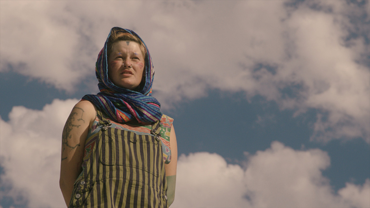 Flamingo Camp backdrop