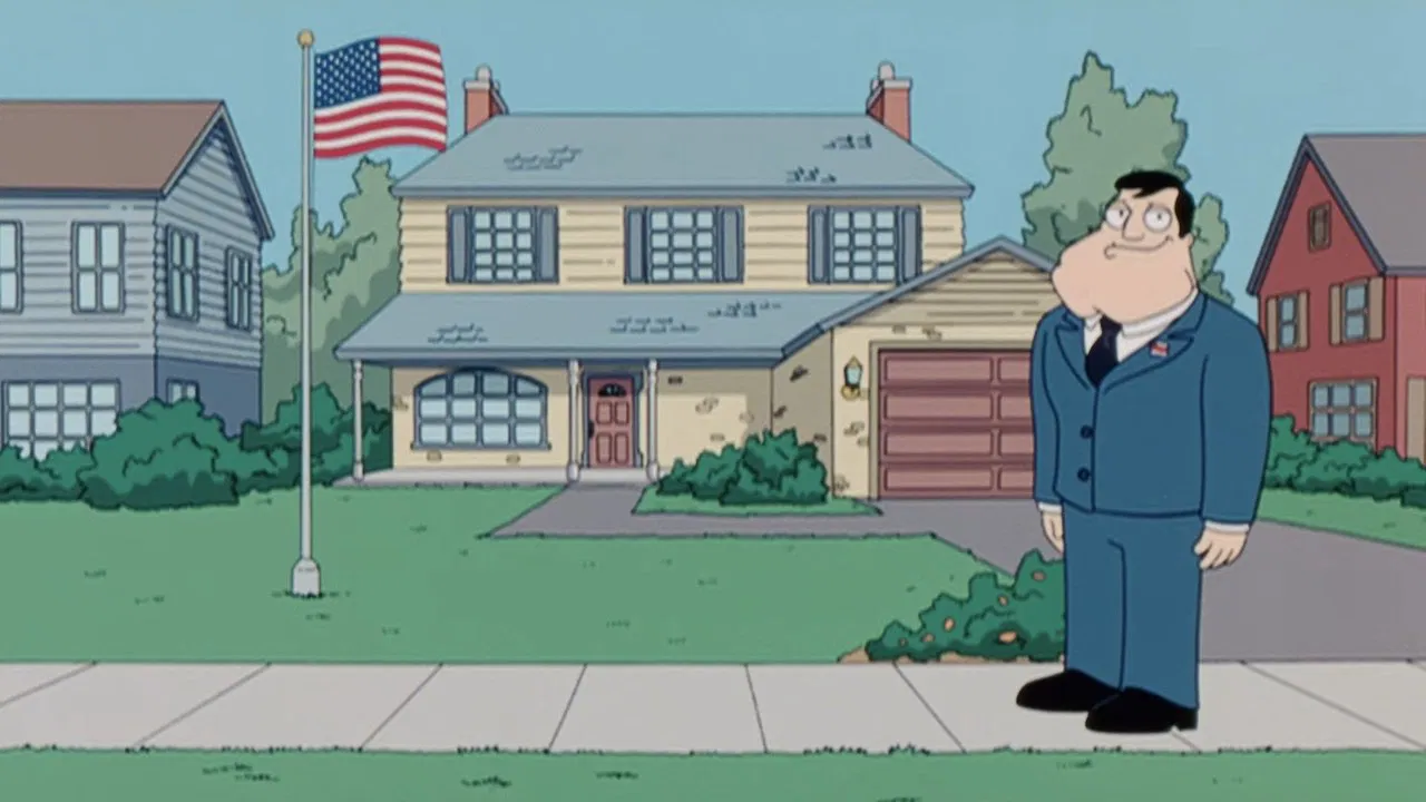 American Dad: The New CIA backdrop