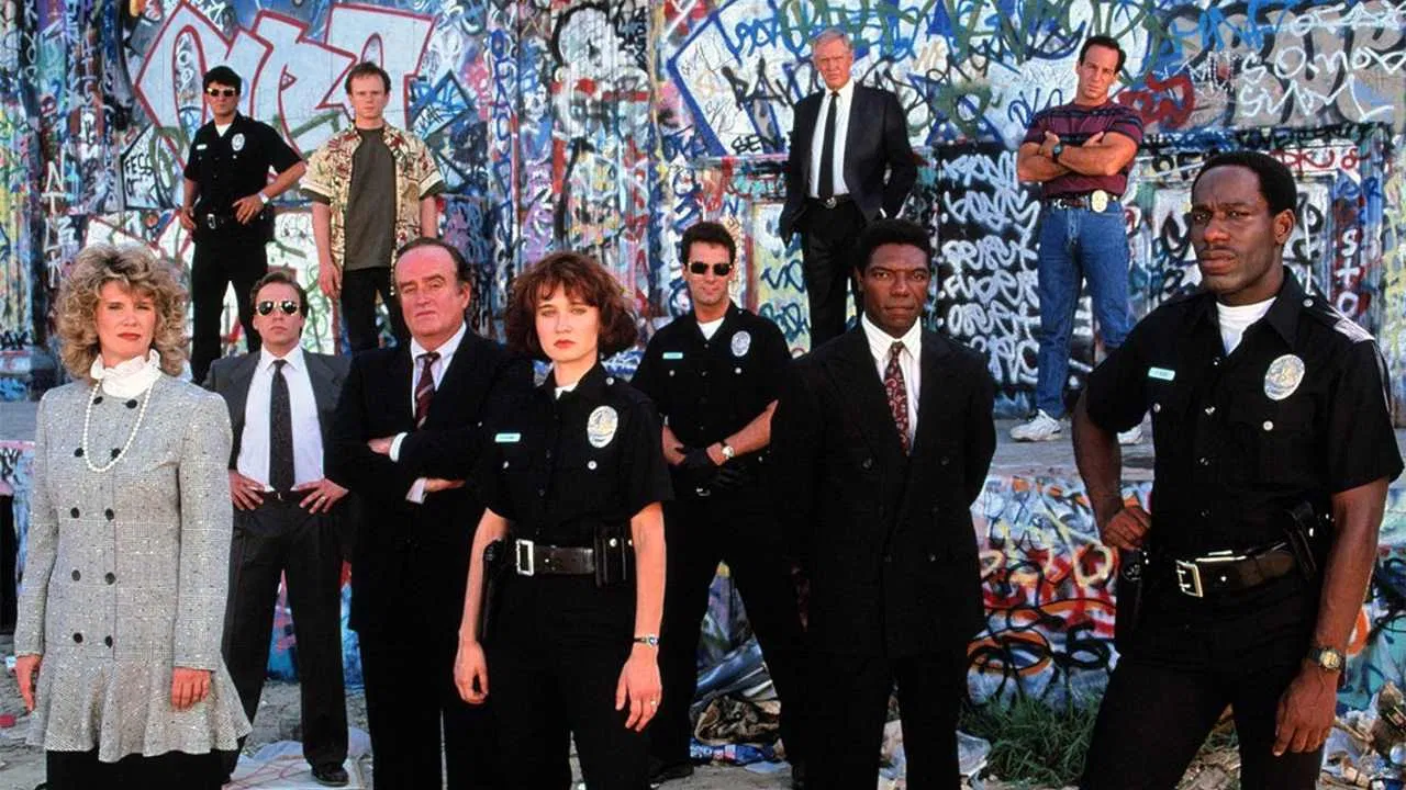 Cop Rock backdrop