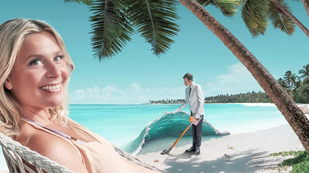 Paradijs zoekt Personeel backdrop