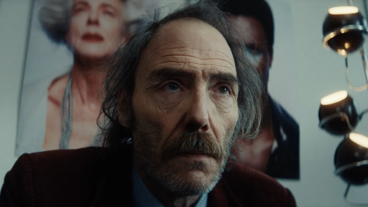 Death of an Actor backdrop