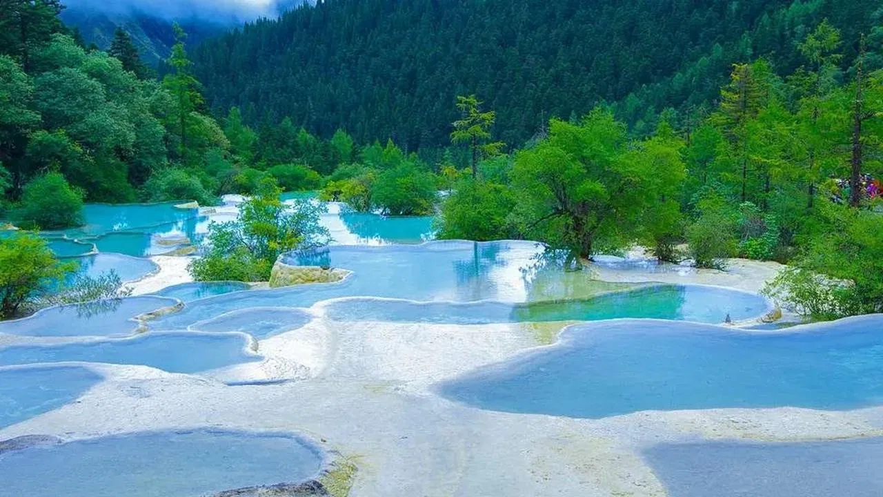 Virtual Trip JiuZhaiGou backdrop