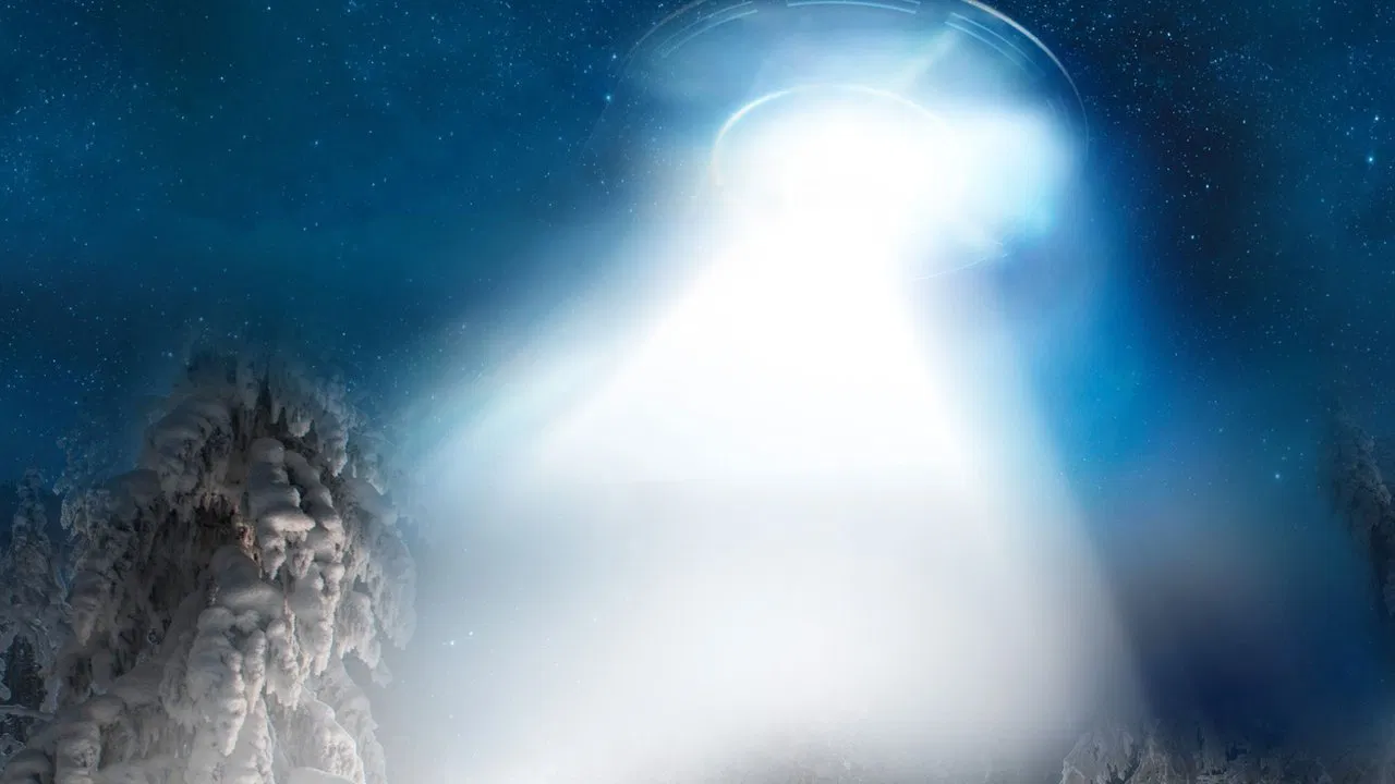 Aliens In Alaska backdrop