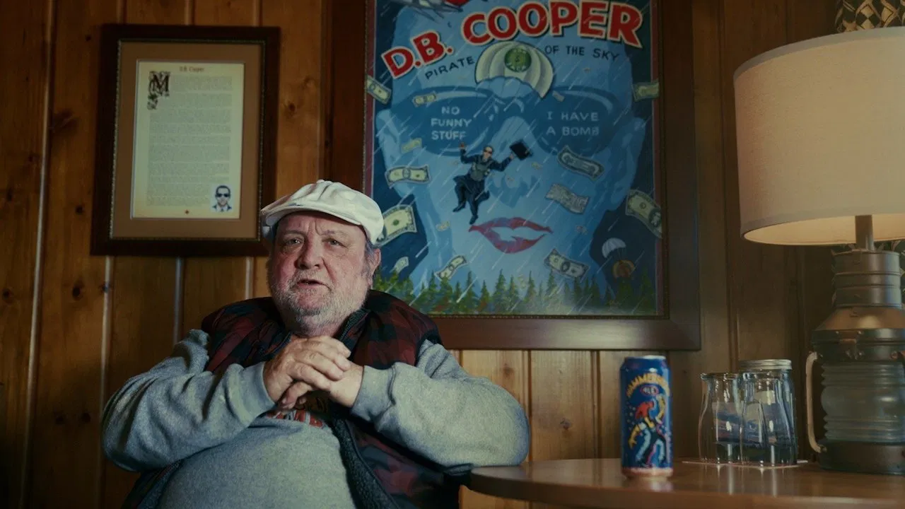 I Am DB Cooper backdrop