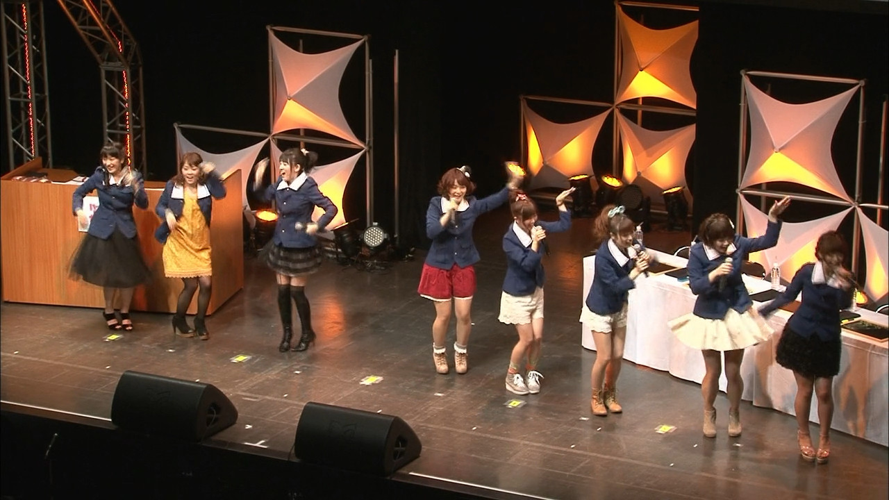 Girls und Panzer Fan Event "Heartful Tank Carnival" in DIFFER Ariake 2013.4.28.Sun backdrop