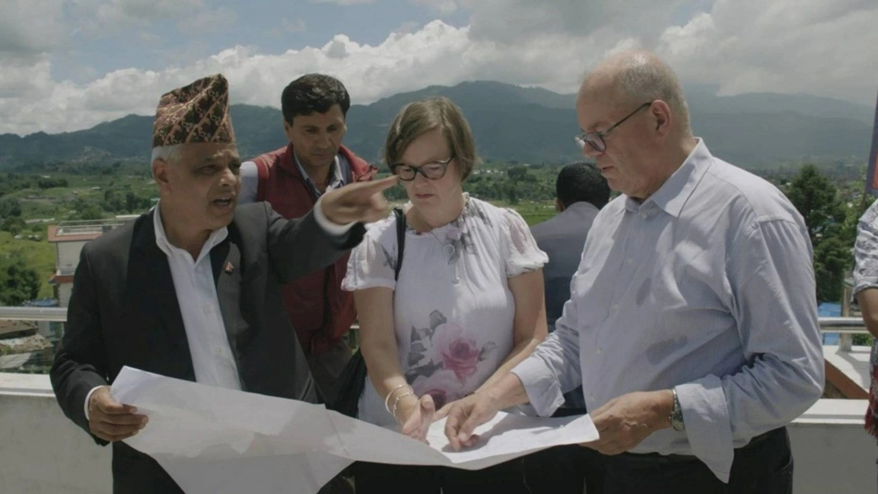 A Plan for Paradise backdrop