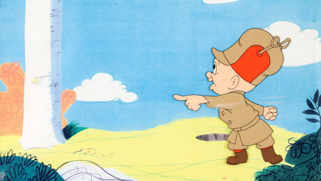 Robot Rabbit backdrop