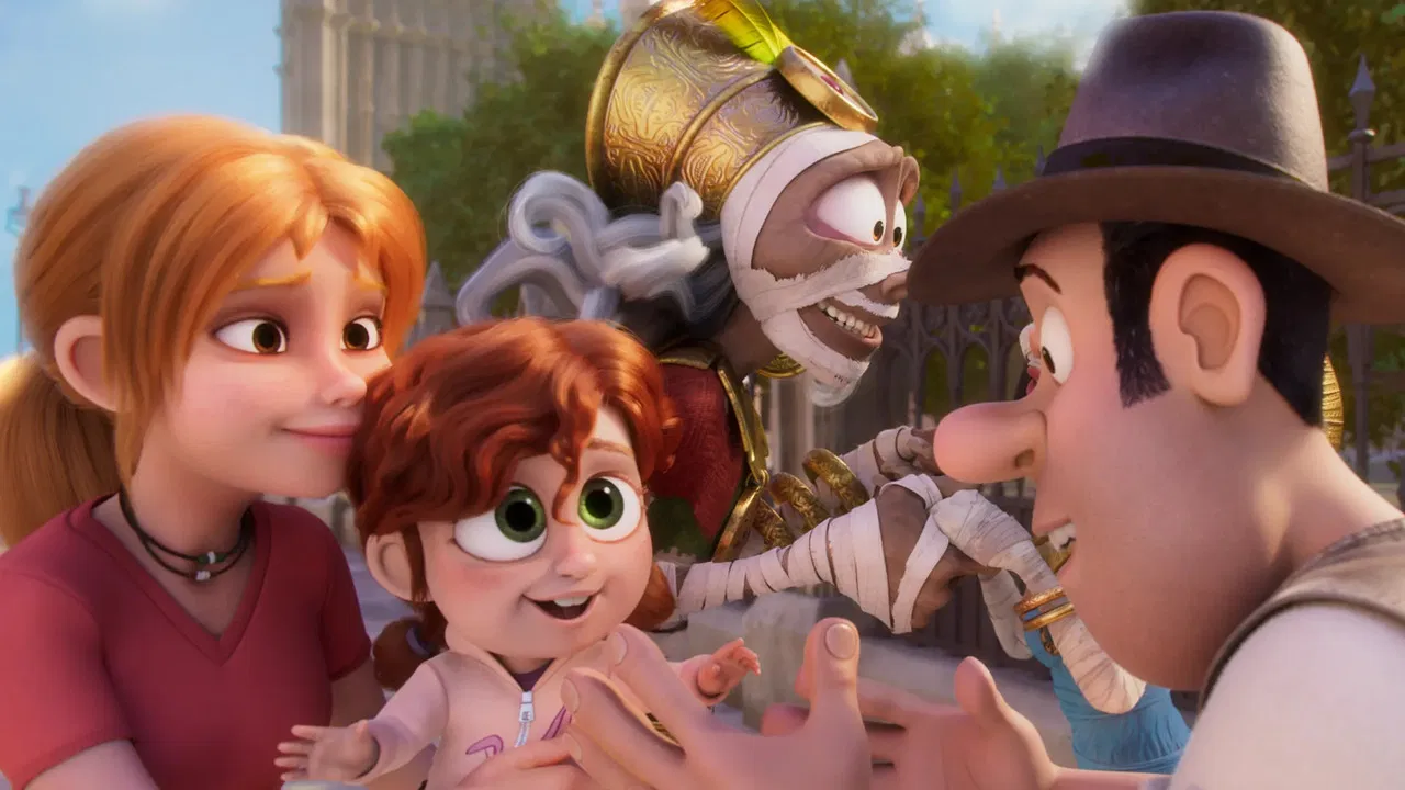 Tad and the Magic Lamp backdrop