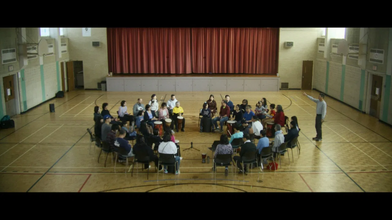 Talking Drum backdrop