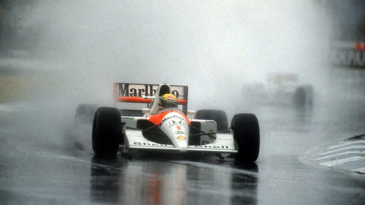Ayrton Senna - Magic Senna backdrop
