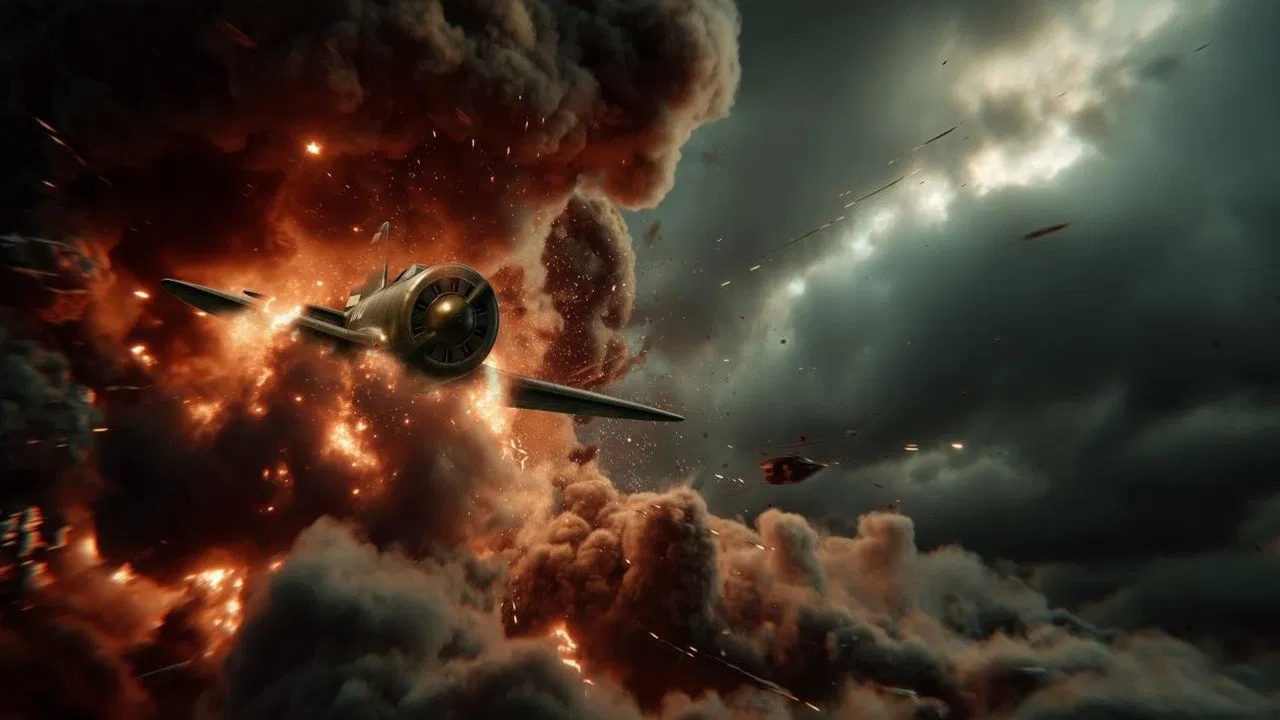 Take Me Flying backdrop