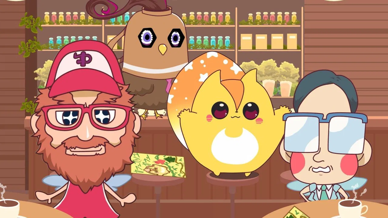 Say You to Yoasobi Animation: Ikuda Momo! Sobi- backdrop