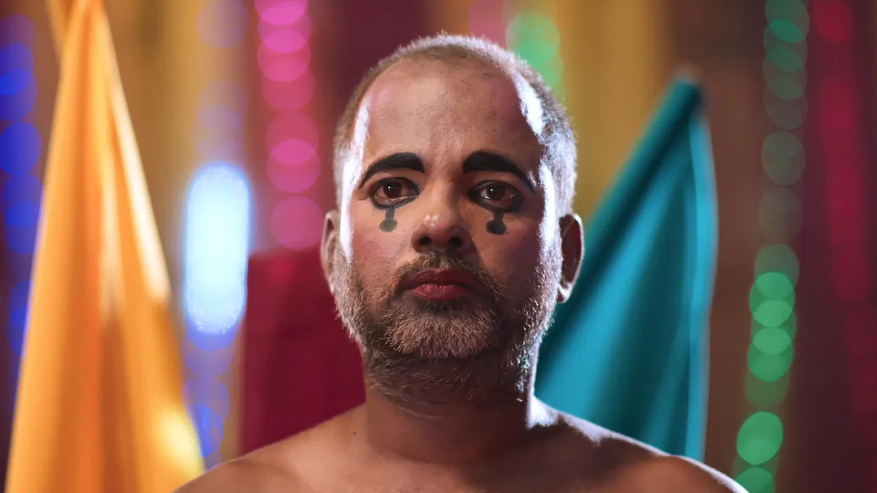 The Slow Man and His Raft backdrop