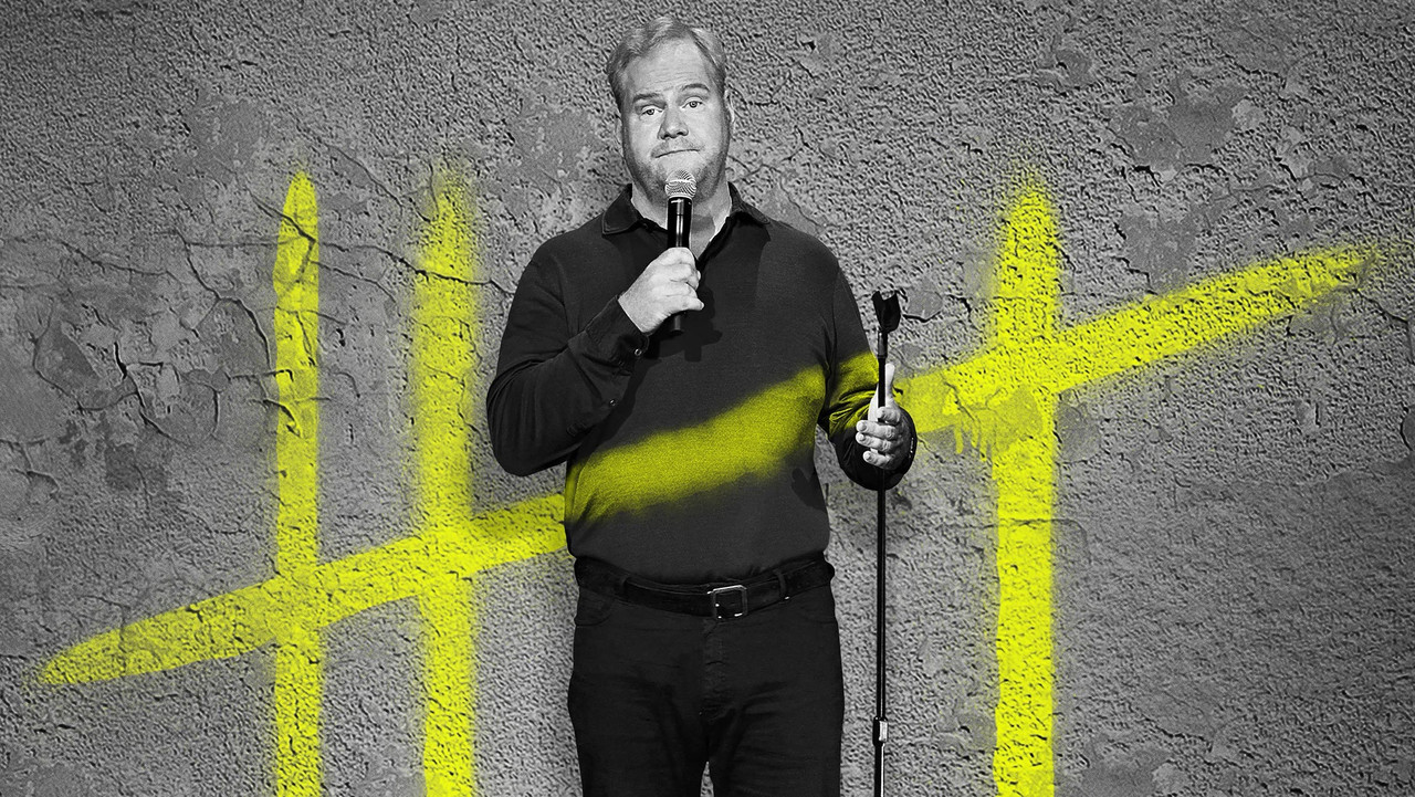 Jim Gaffigan: Cinco backdrop