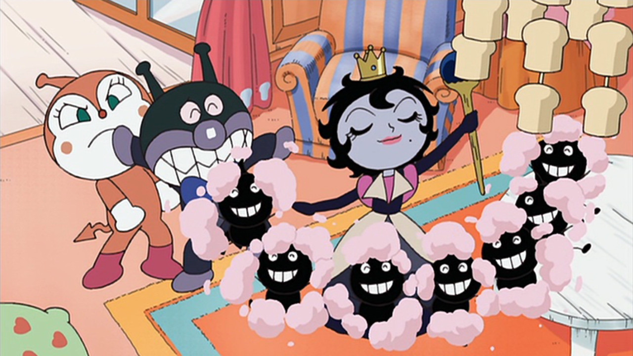 Go! Anpanman: Princess Black-Snow and Popular Baikinman backdrop