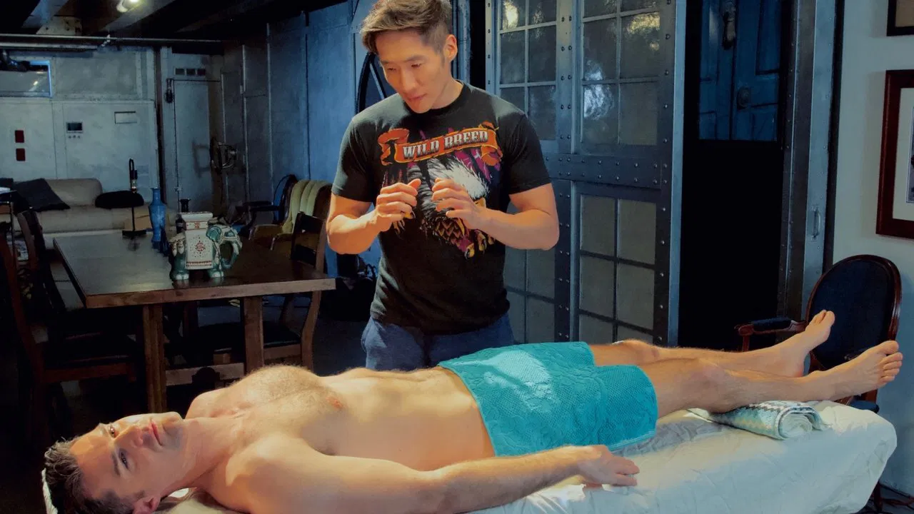 The Unsure Masseur backdrop