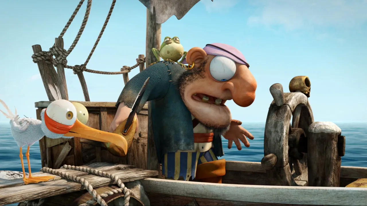 Cap'n Shmelly and the Sperm Whale backdrop