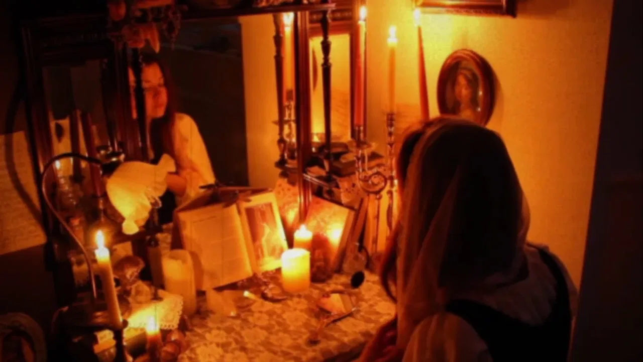 Femme De La Lune backdrop