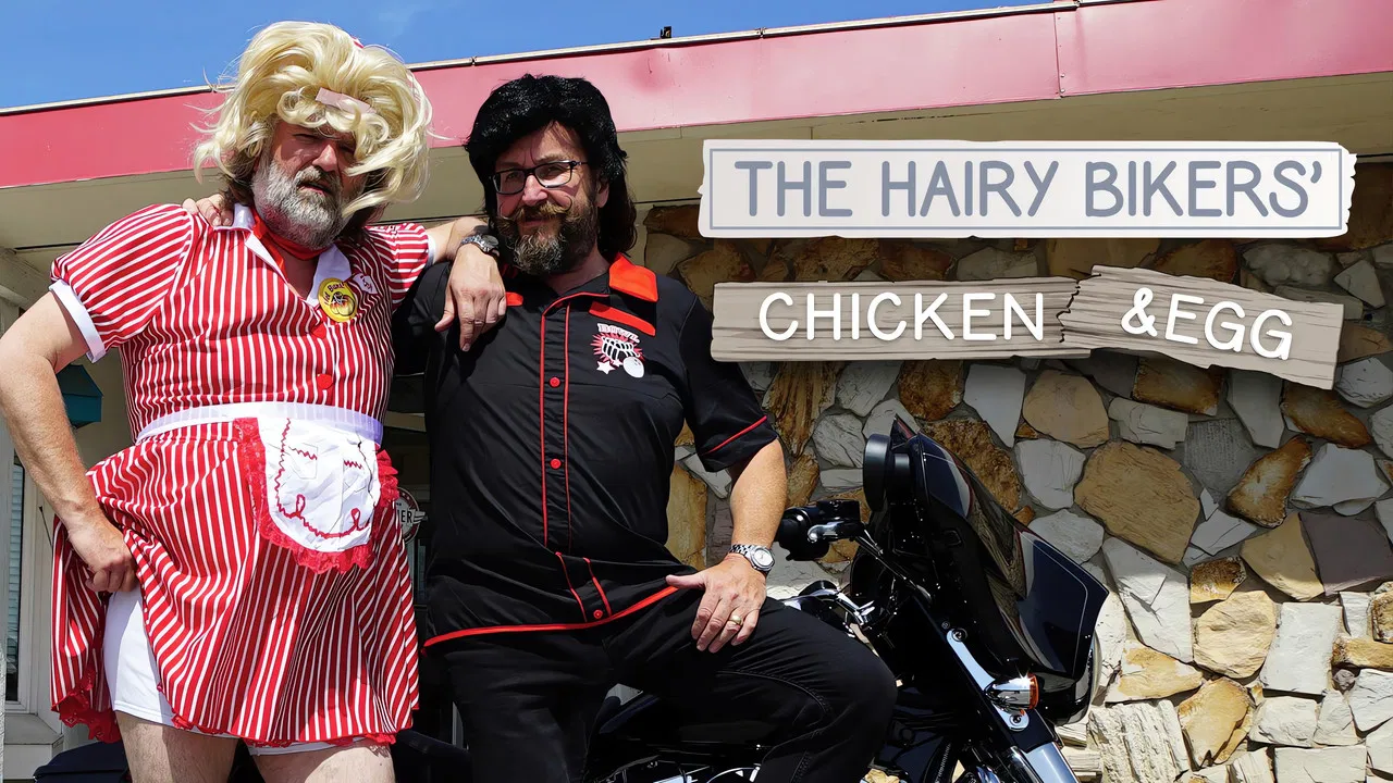 The Hairy Bikers: Chicken & Egg backdrop