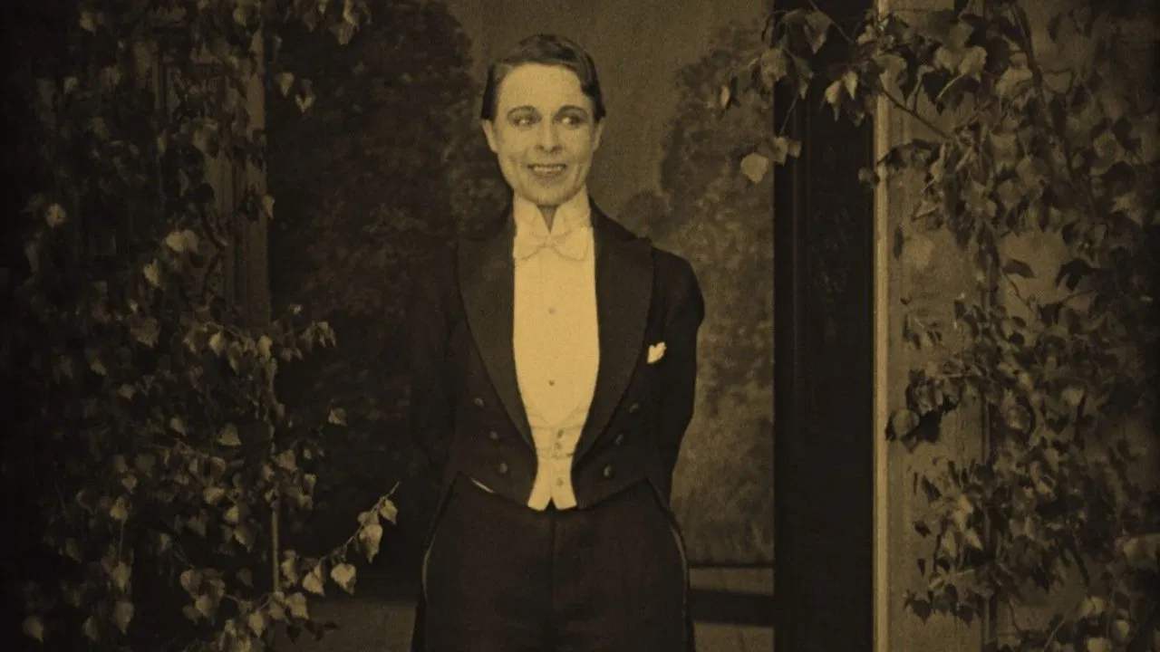 The Girl in Tails backdrop