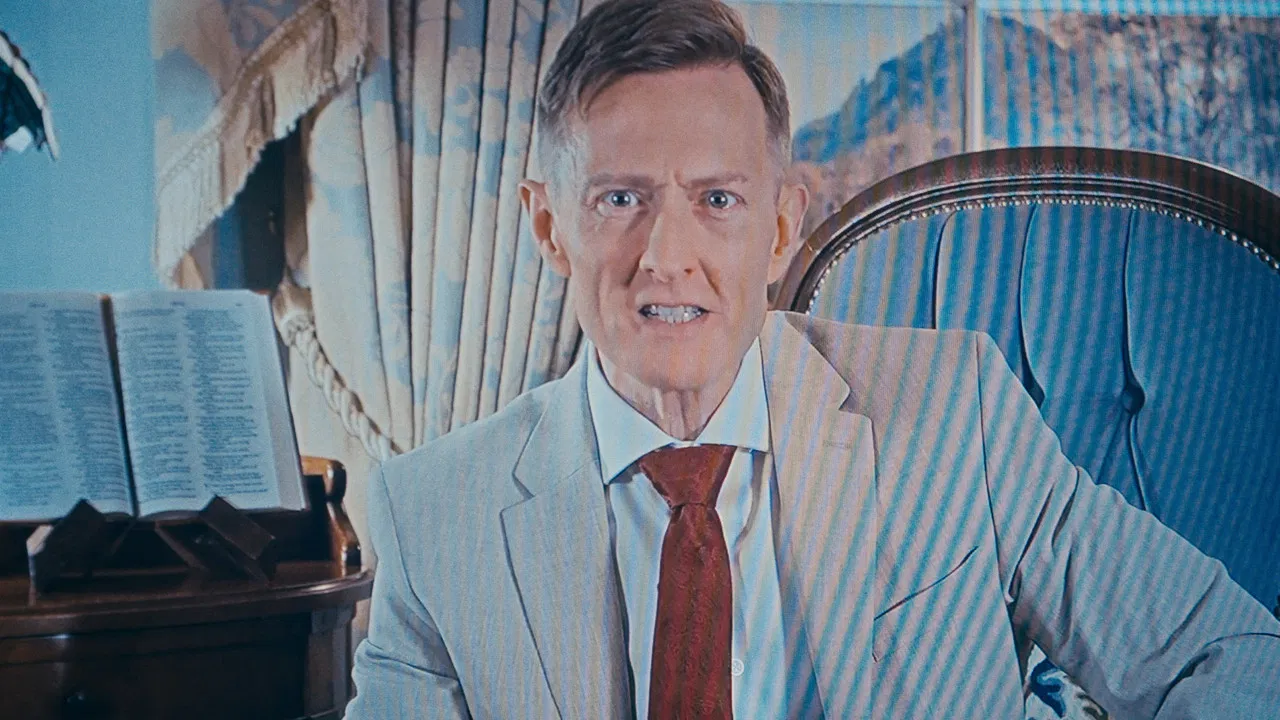 The Father Joe Show backdrop