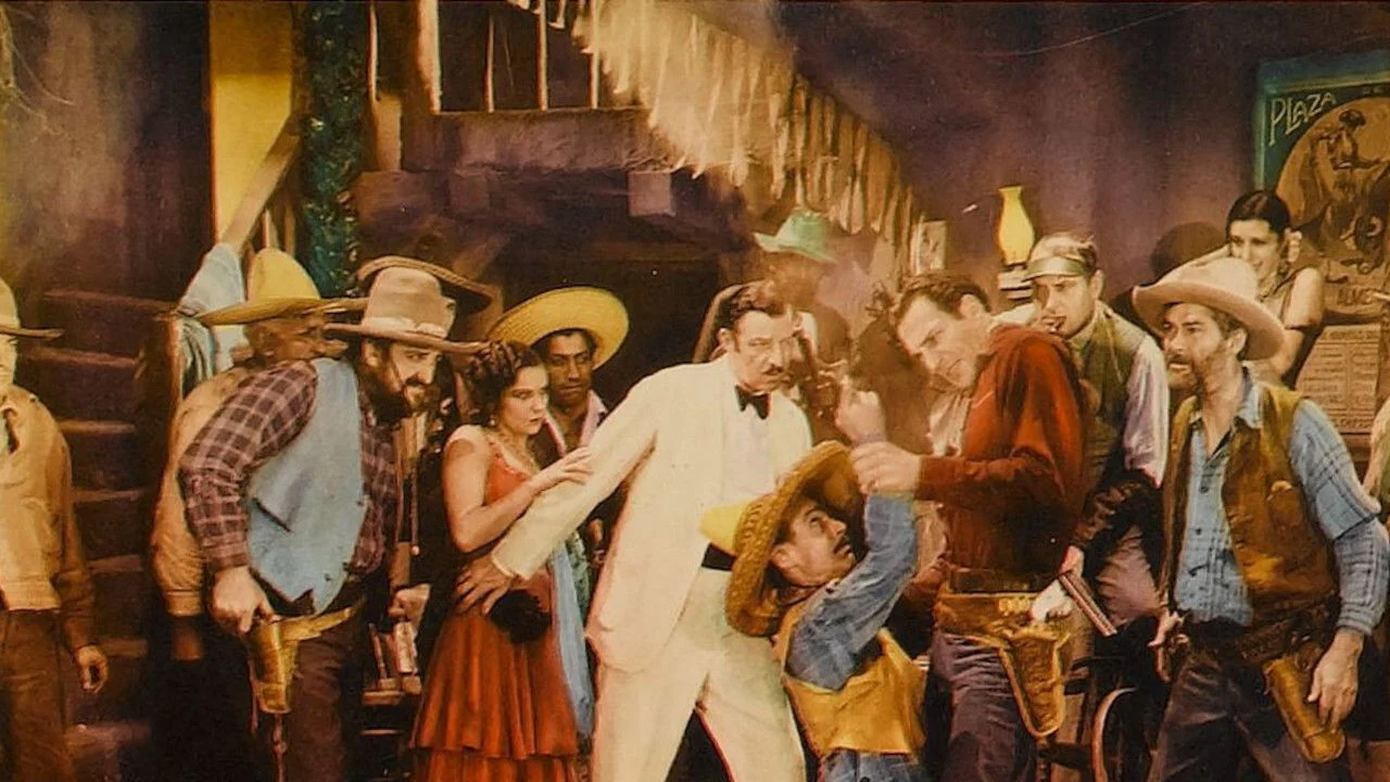 God's Country and the Man backdrop