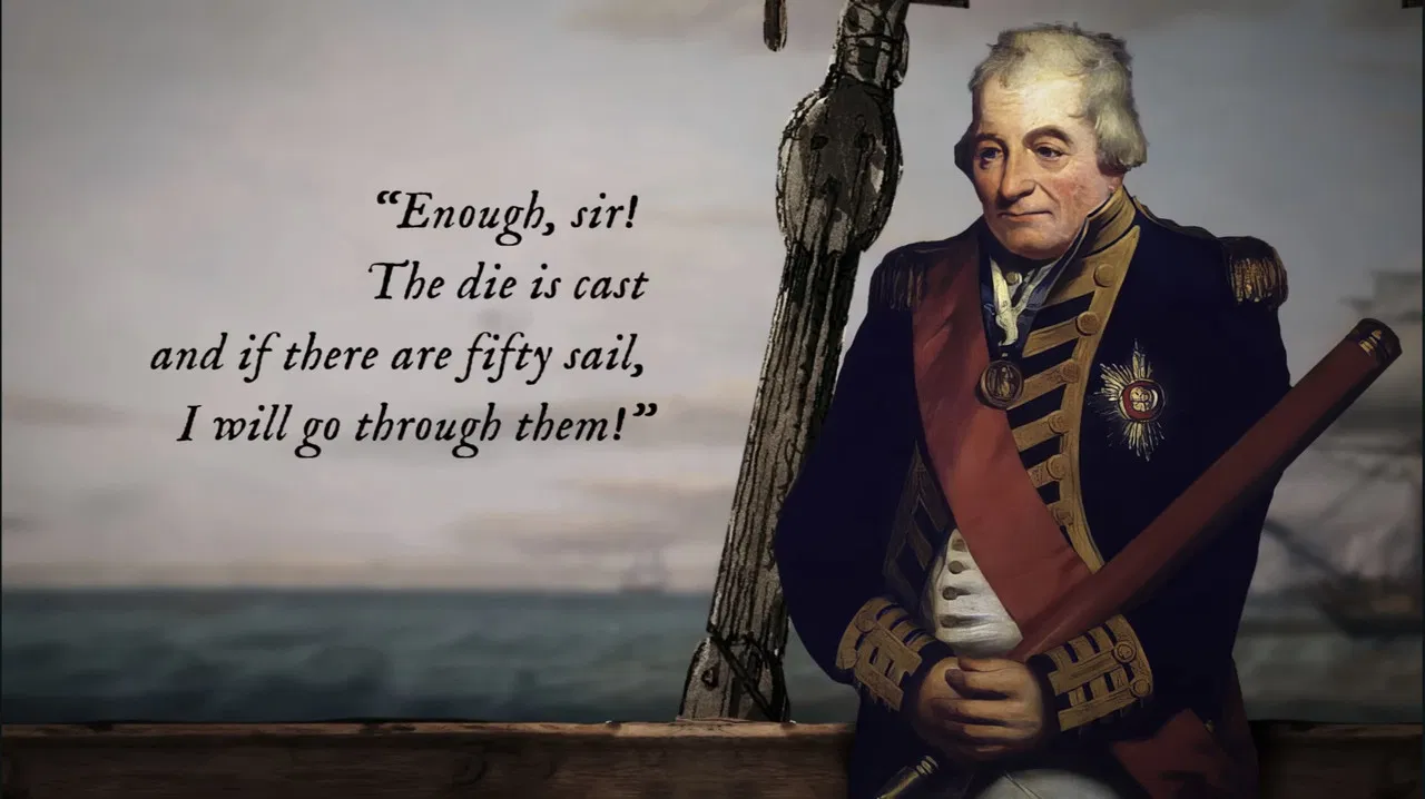 Nelson's Battles in 3D: Cape St. Vincent backdrop