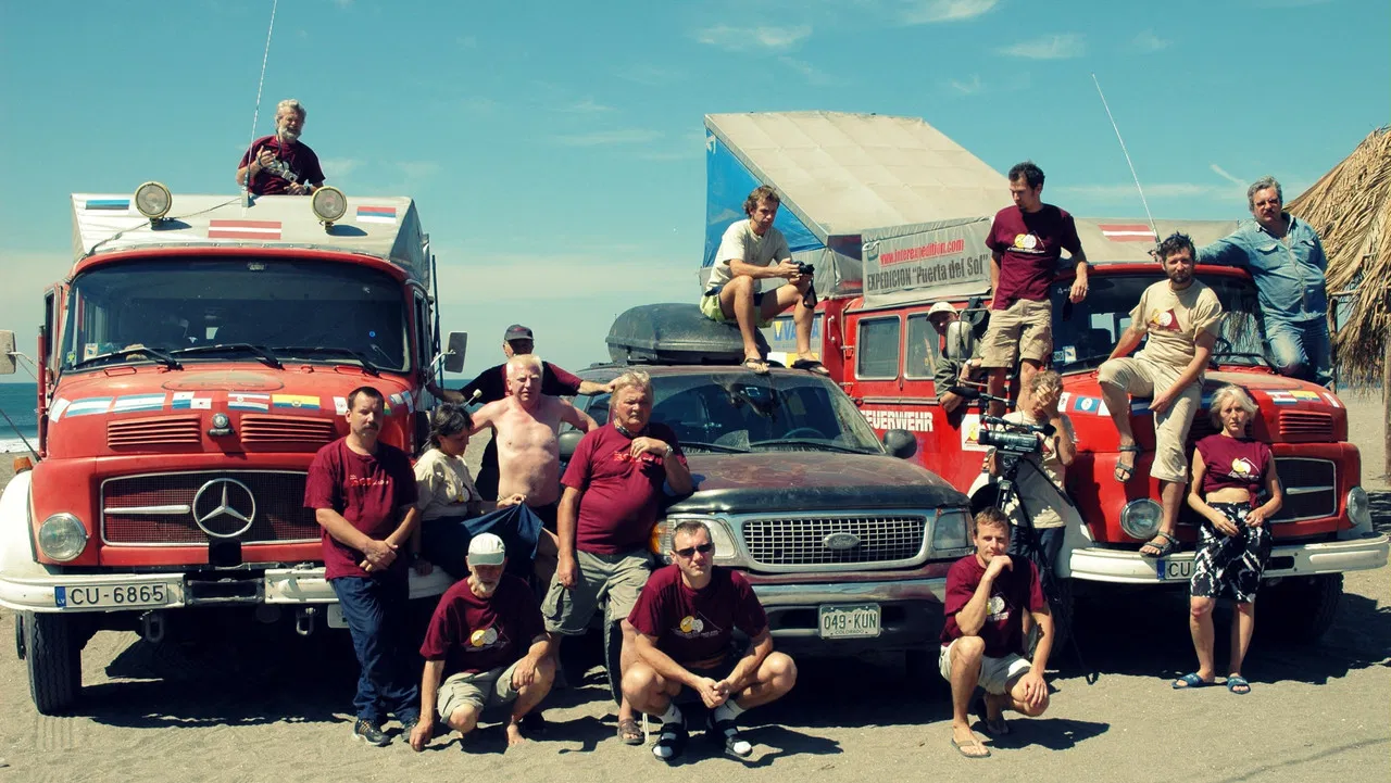 Latvian Bomberos backdrop