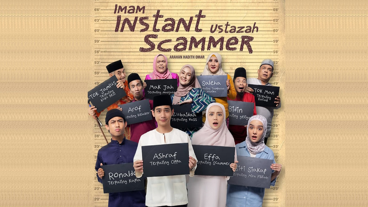 Imam Instant Ustazah Scammer backdrop