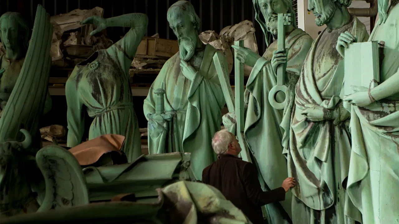 Saving Notre Dame backdrop